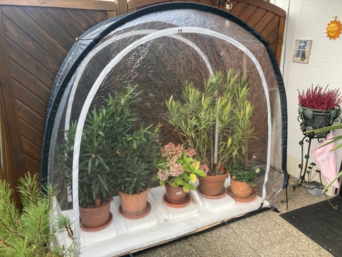 Customer photo review of Überwinterungszelt Arctic für Pflanzen in Anthrazit L 186 x B 84 x H 175 cm