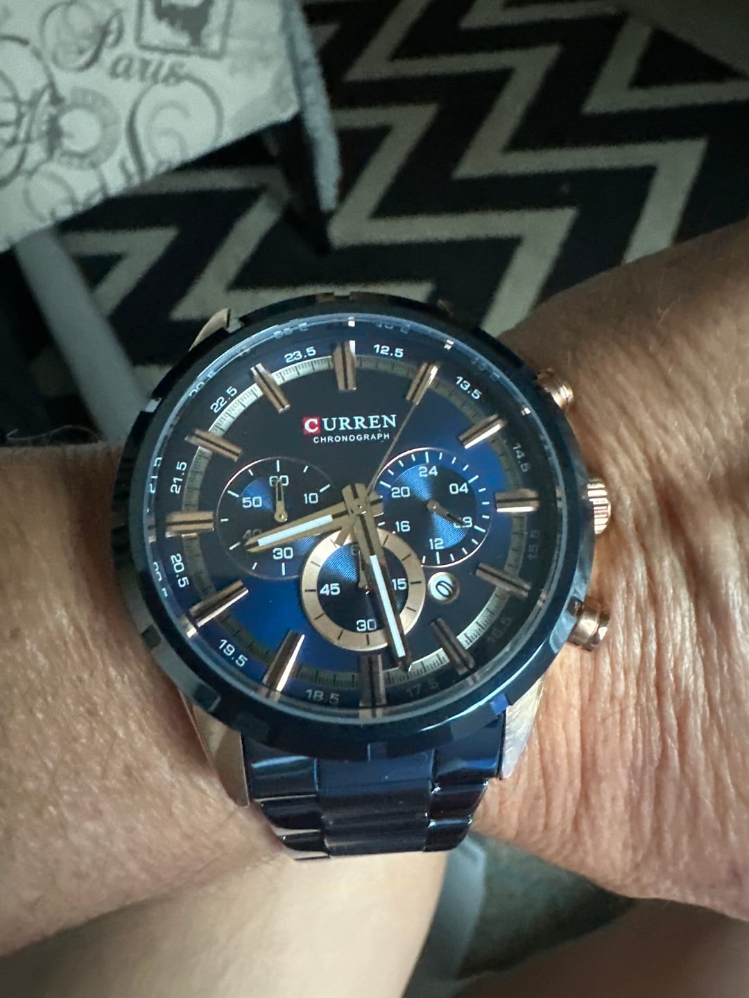 Customer photo review of CURREN - Blaze