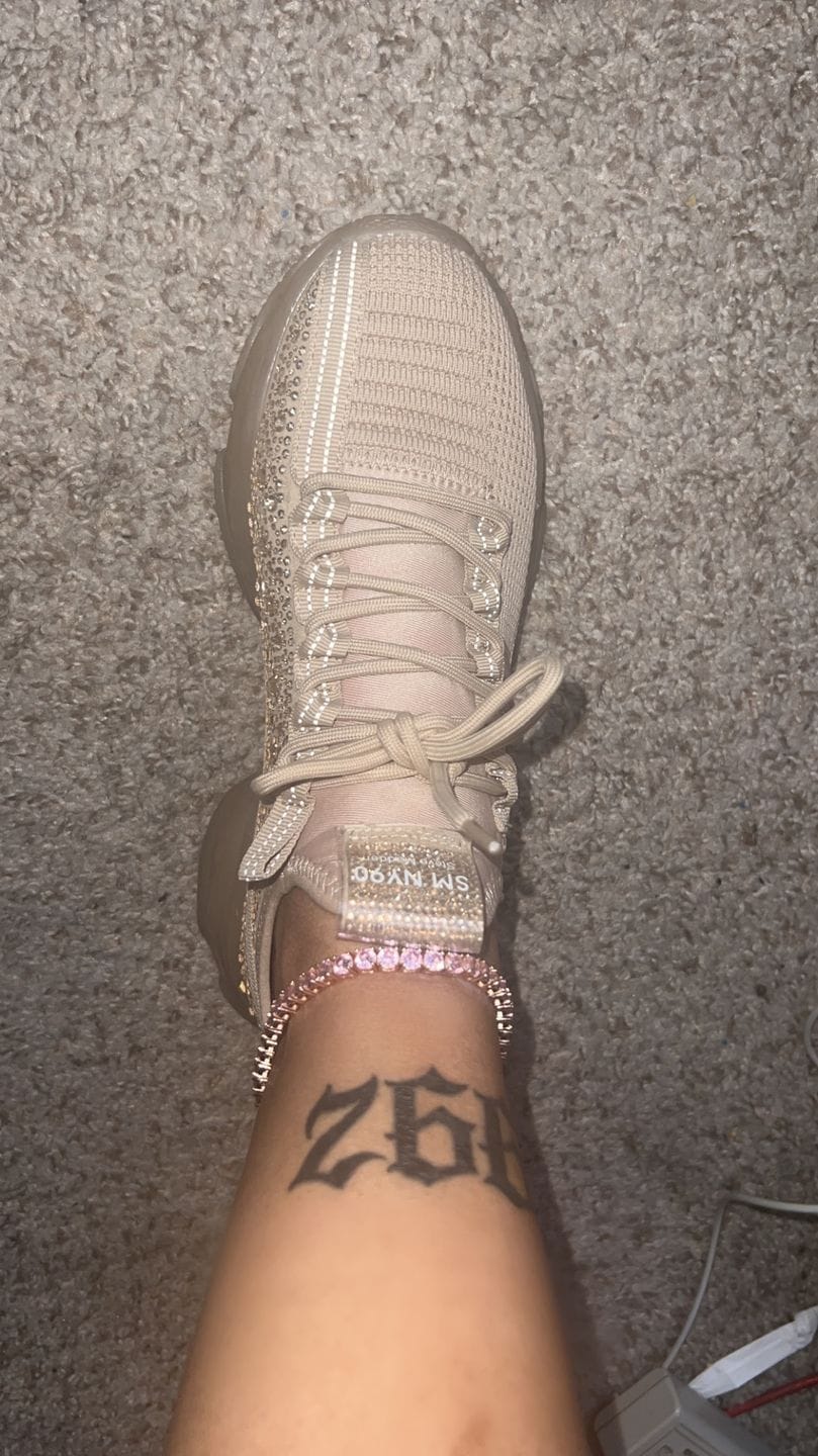 Customer photo review of LUX TENNIS ANKLET(Ships Same Day)