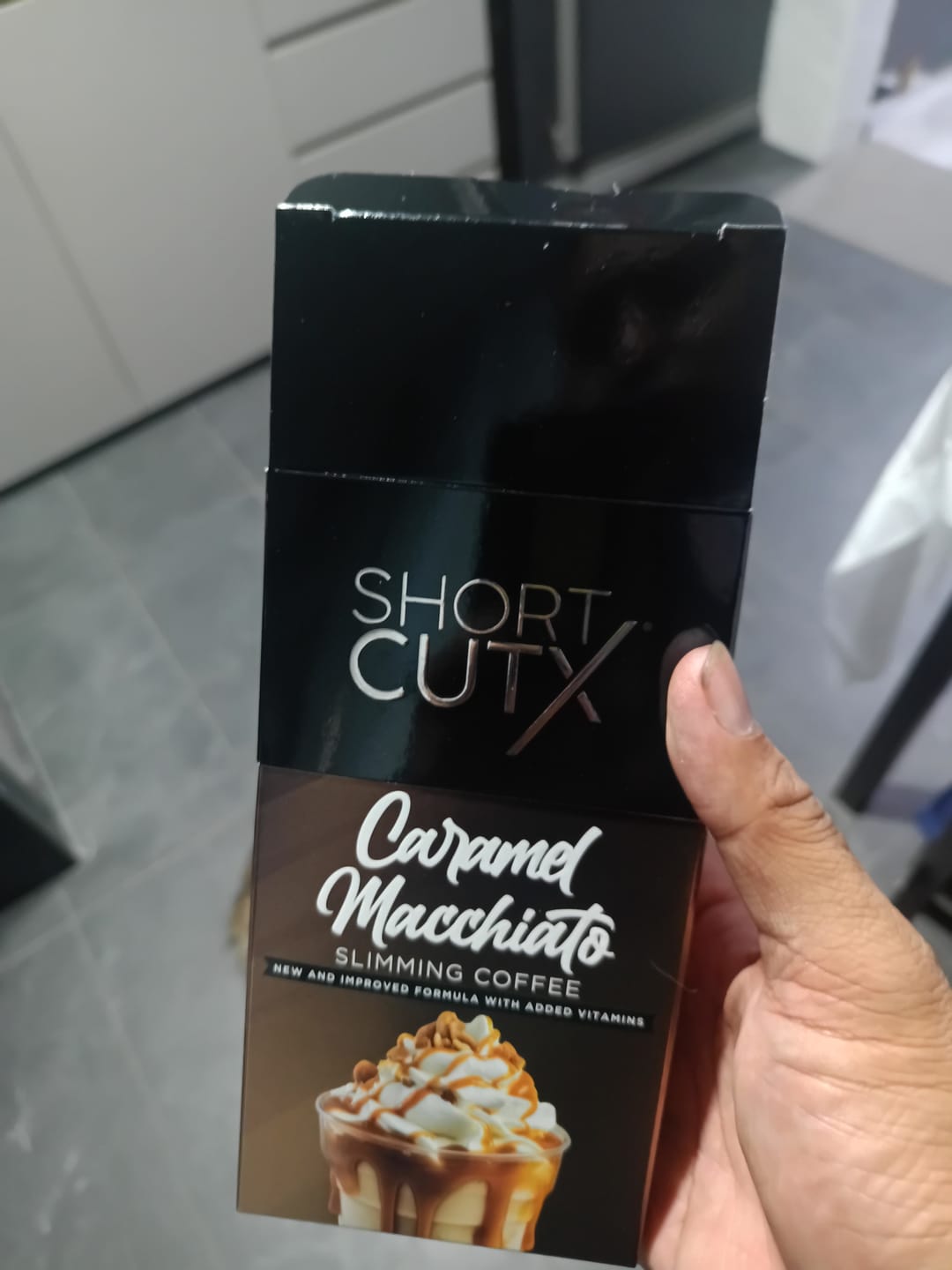 Customer photo review of v2.0 Slimming Coffee Caramel Macchiato