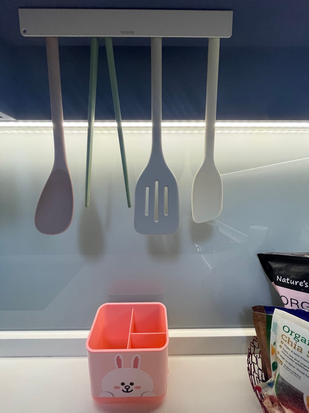 Customer photo review of Magnetic Cooking Utensils