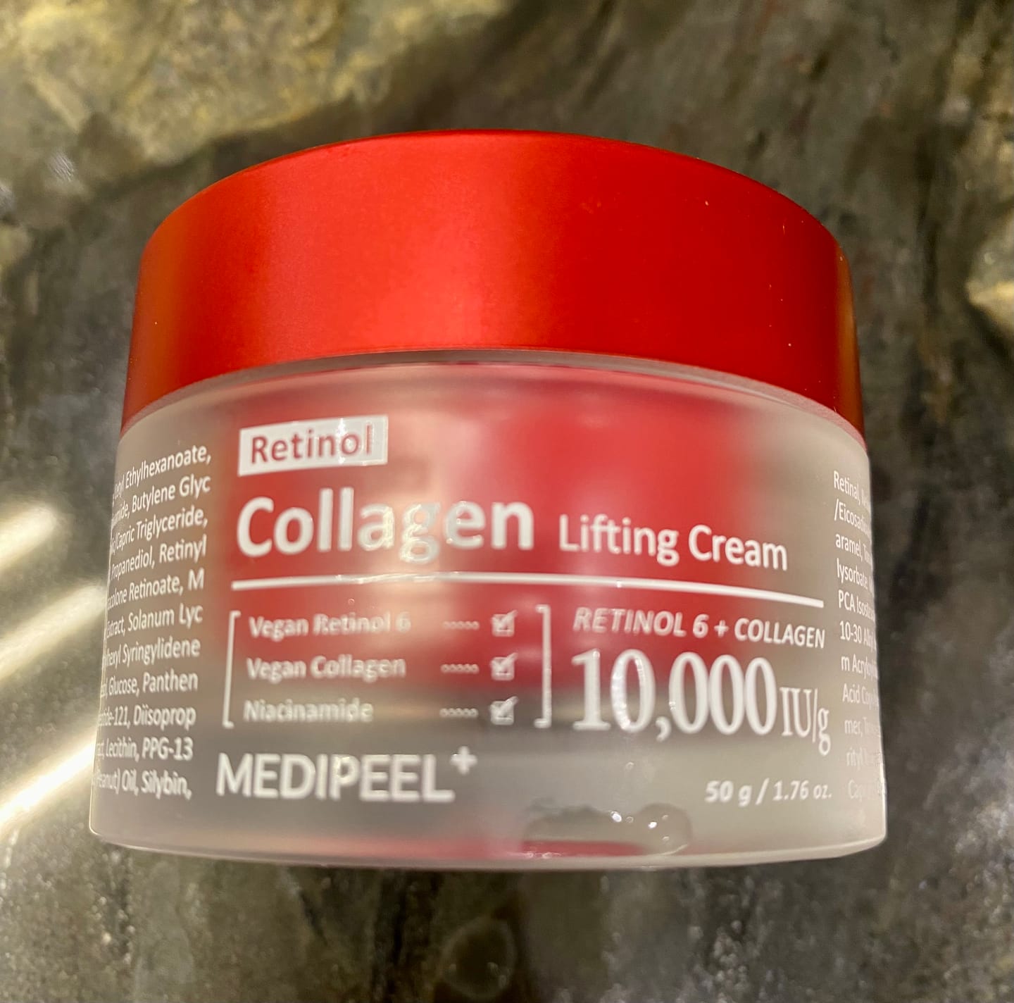 Customer photo review of Dubultais liftinga krēms ar retinolu un kolagēnu Medi-Peel Retinol Collagen Lifting Cream