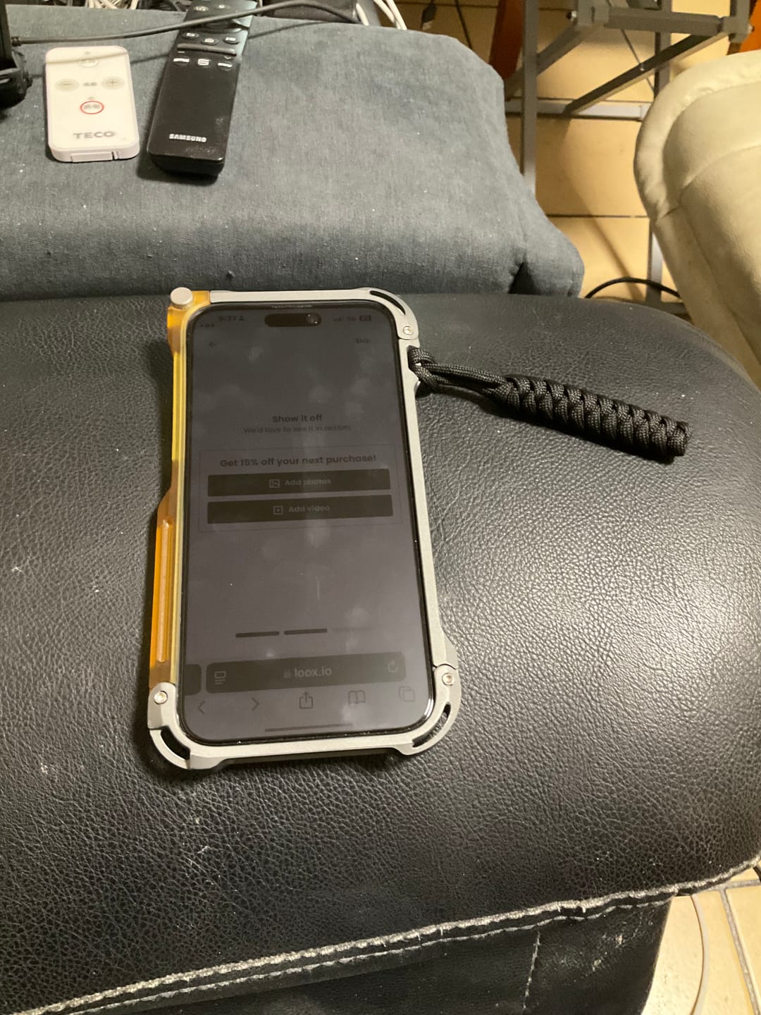 Customer photo review of 550 PARACORDS/LANYARDS