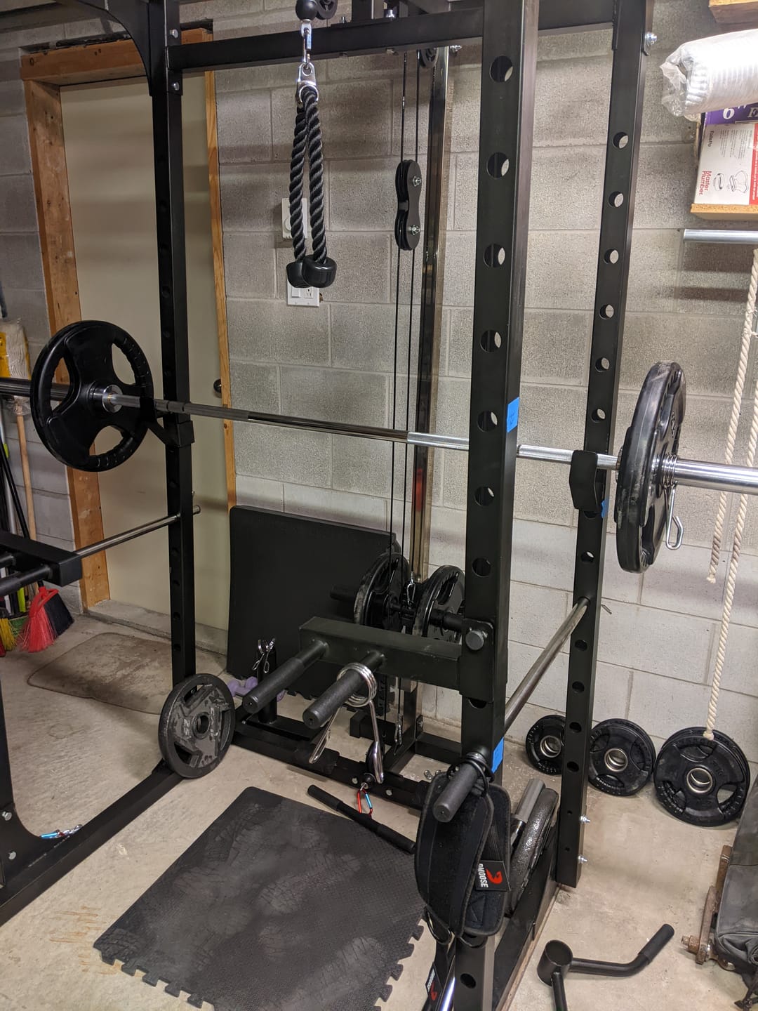 Customer photo review of Barre de Curl Olympique à Bearing