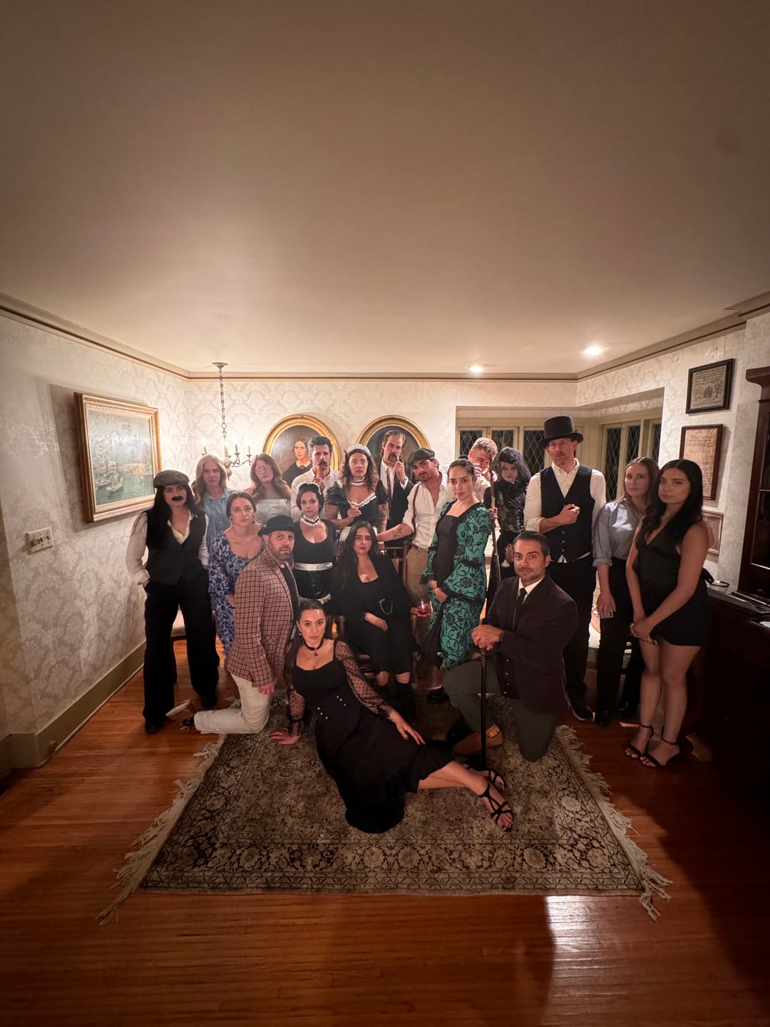 Customer photo review of Sherlock Holmes Murder Mystery Host Your Own Game Kit