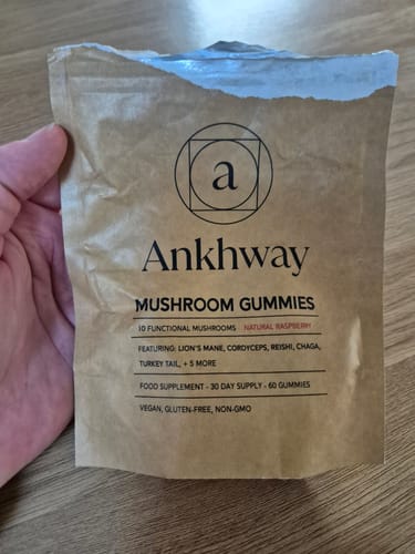 Customer photo review of Mushroom Gummies