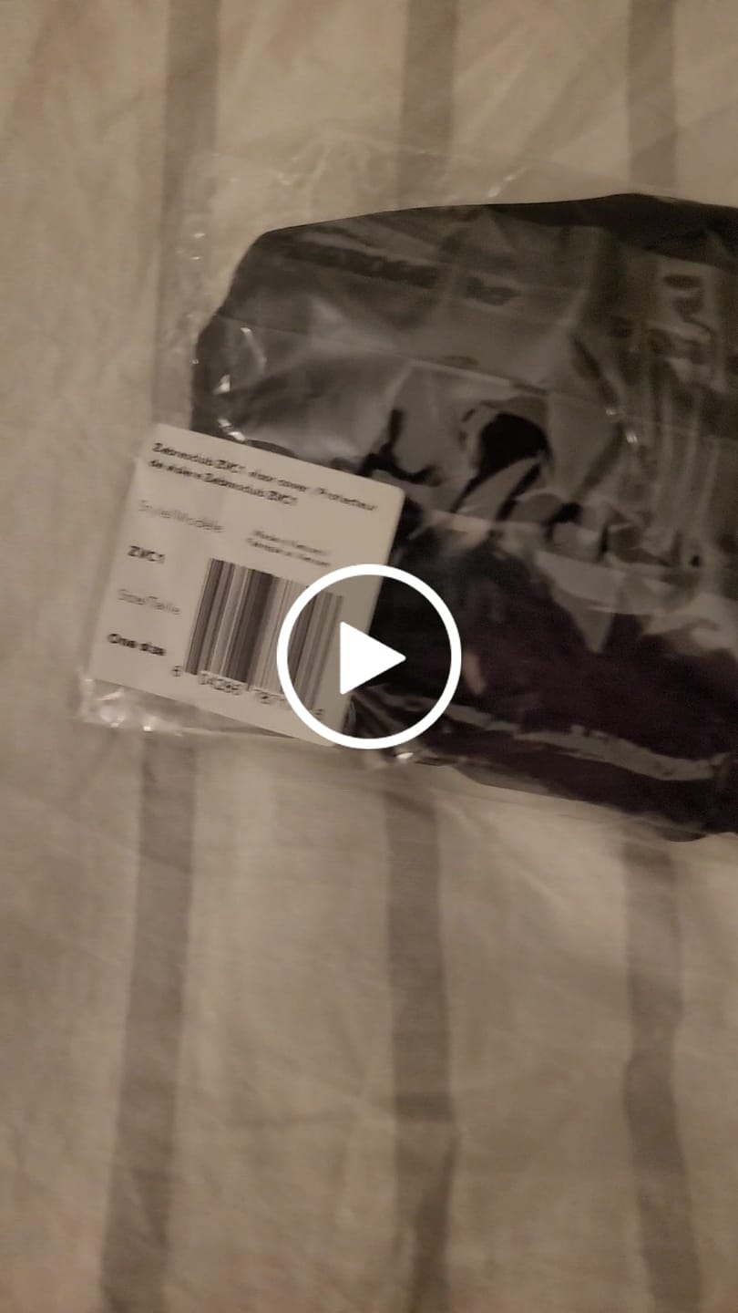 Customer video review of ZVC1 VISOR COVER