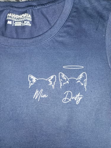 Customer photo review of Pet Ears - TEE
