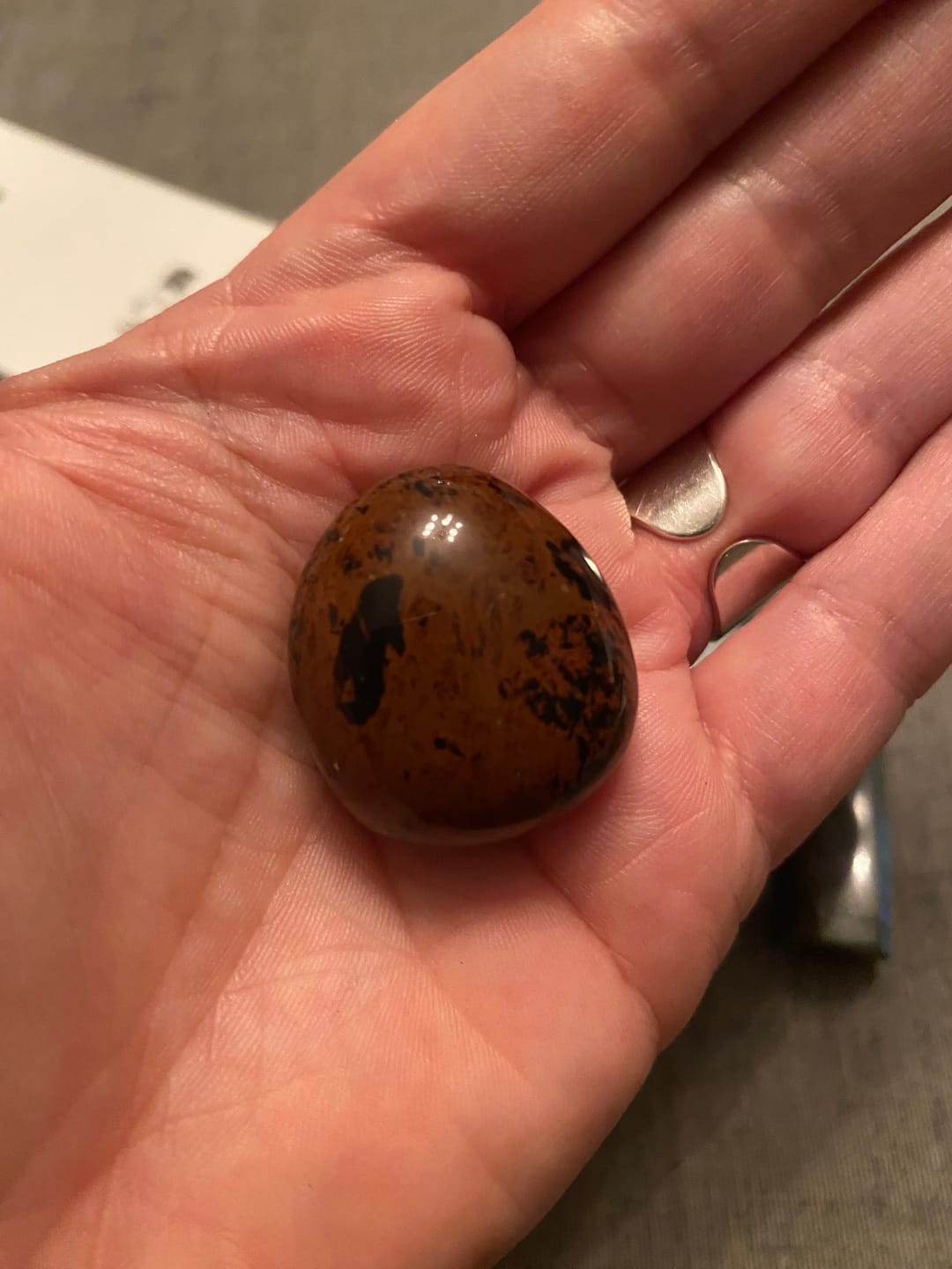 Customer photo review of Pierre Obsidienne acajou