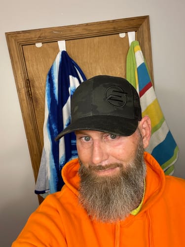 Customer photo review of E PANEL TRUCKER HAT