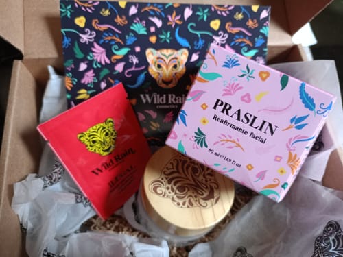 Customer photo review of Reafirmante facial antiedad Praslin