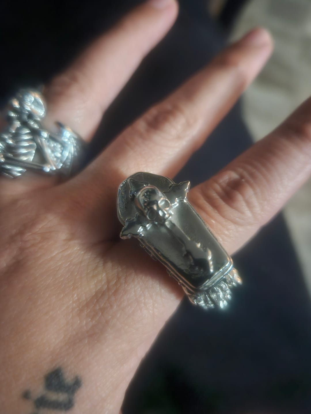 Customer photo review of DYT COFFIN RING