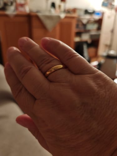 Customer photo review of Lena Ring | 18K vergoldet