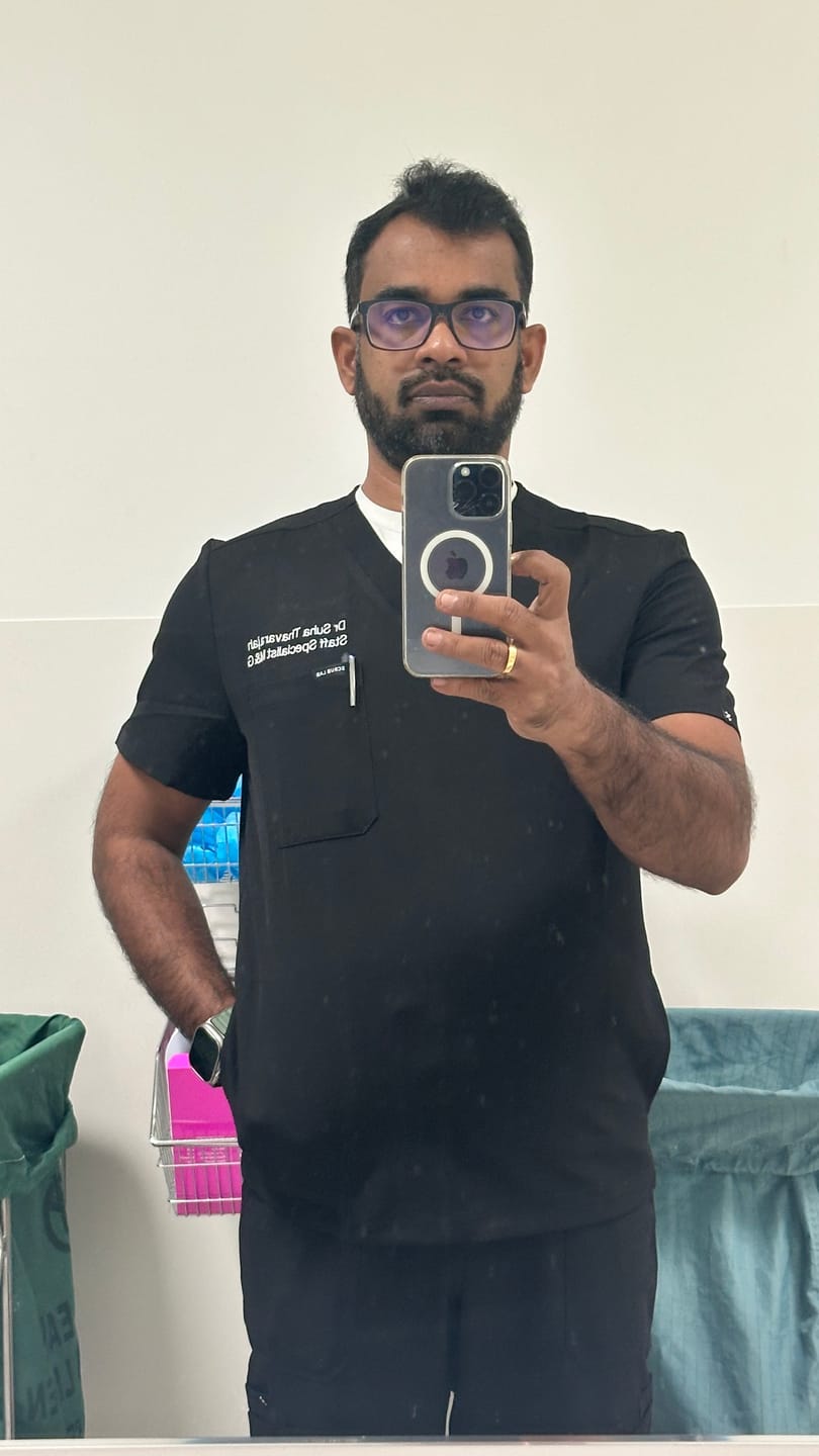 Customer photo review of VICTOR Straight Leg Scrub Pants (Original SLTECH™ fabric) - Black