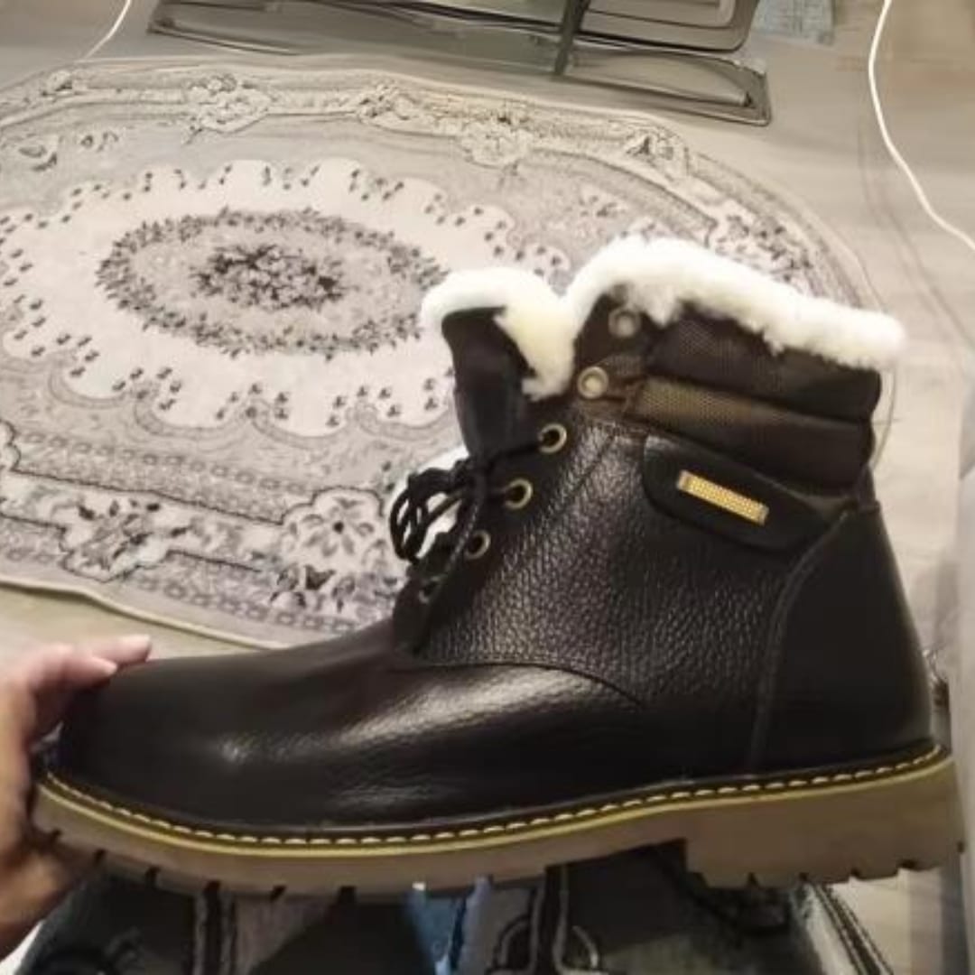 Customer photo review of Winterstiefel aus Leder | Mit herrlich warmem Wollfutter