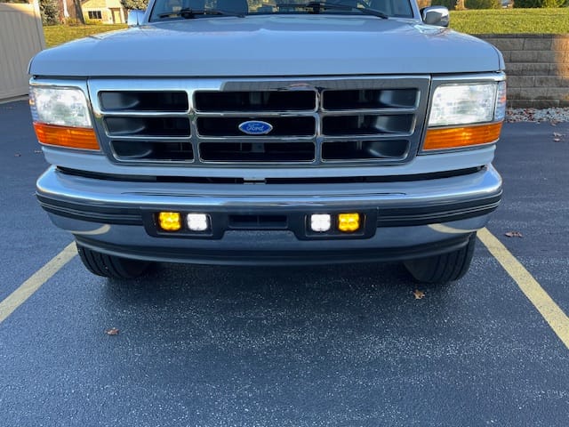 Customer photo review of OBS Ford - LED Pod Light Mounting Brackets