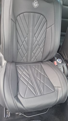 Customer photo review of Auto Sitzbezüge aus Nappaleder