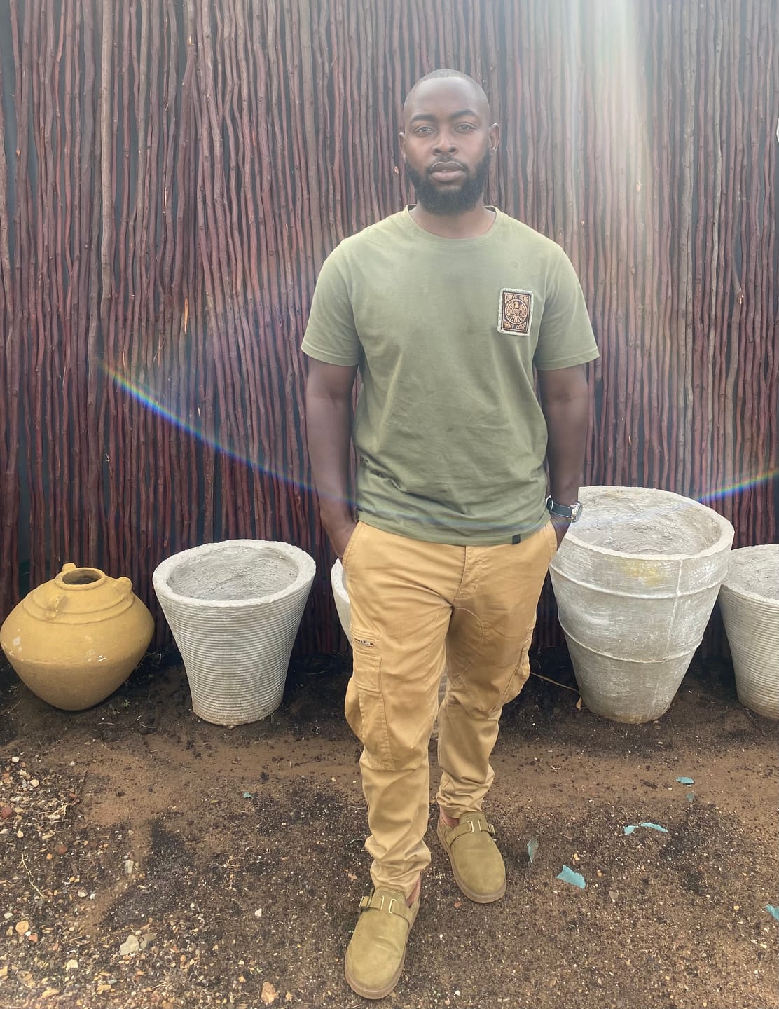 Customer photo review of Army Corp T-Shirt Olive