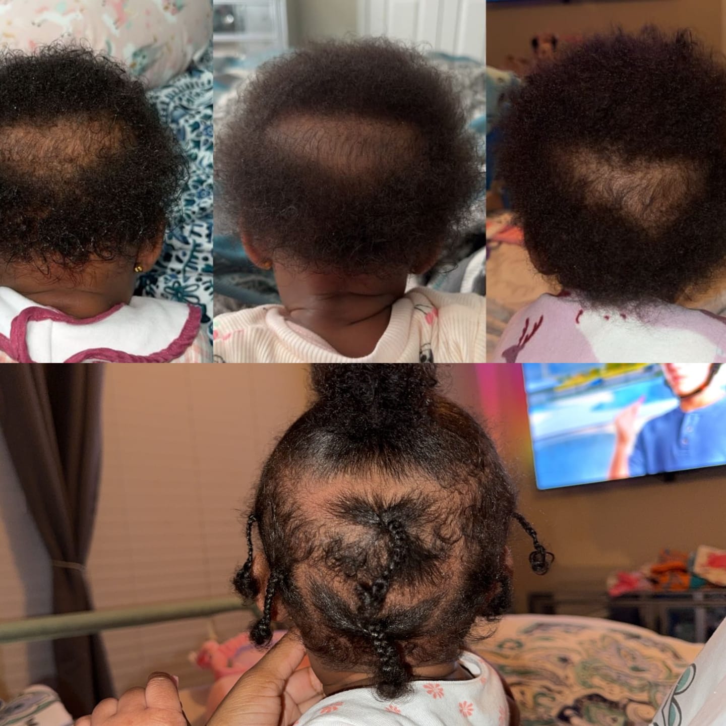 Customer photo review of Hydrating Multi-Use Styling Foam