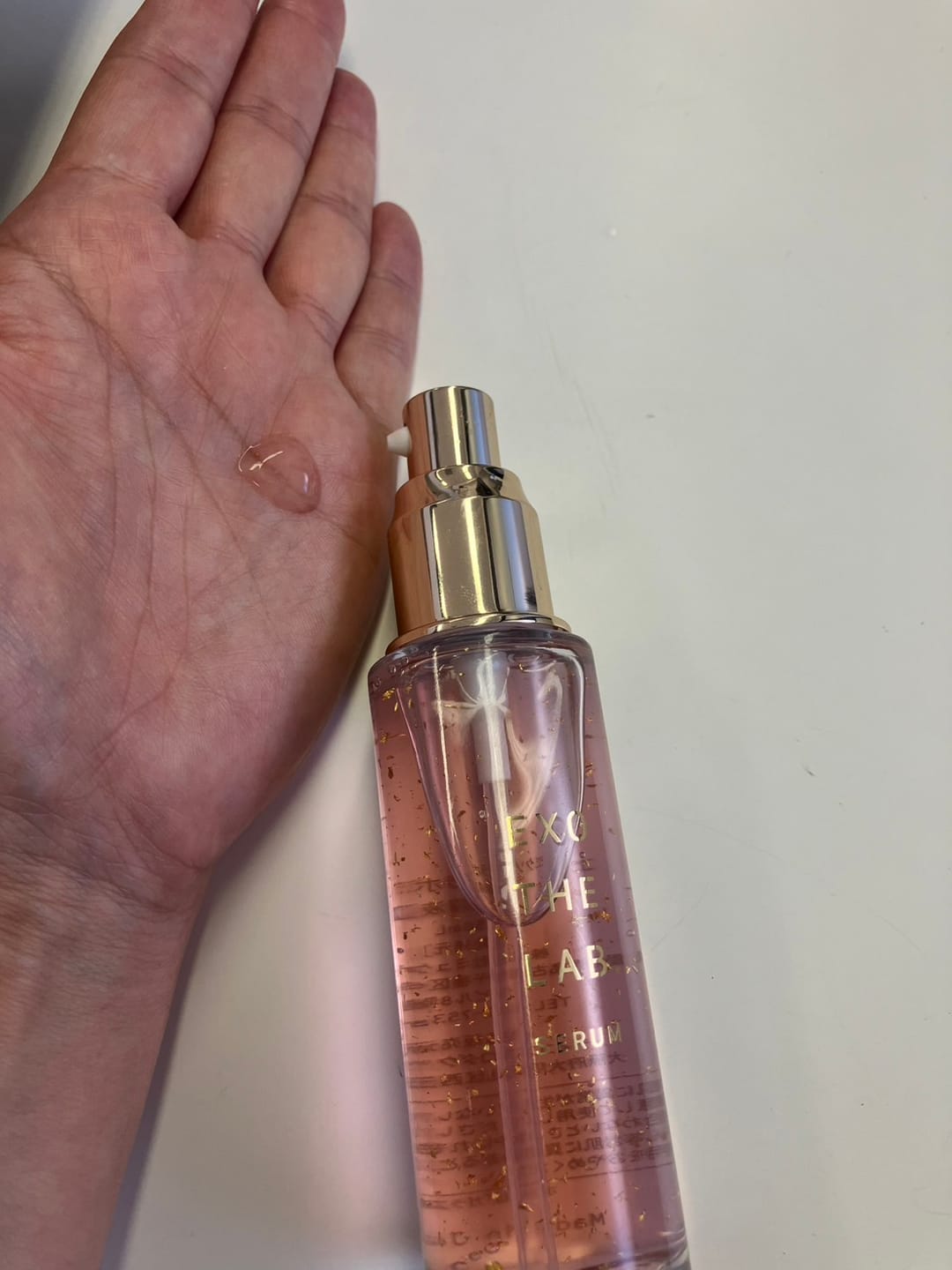Customer photo review of EXO THE LAB. SERUM 50ml 3本セット