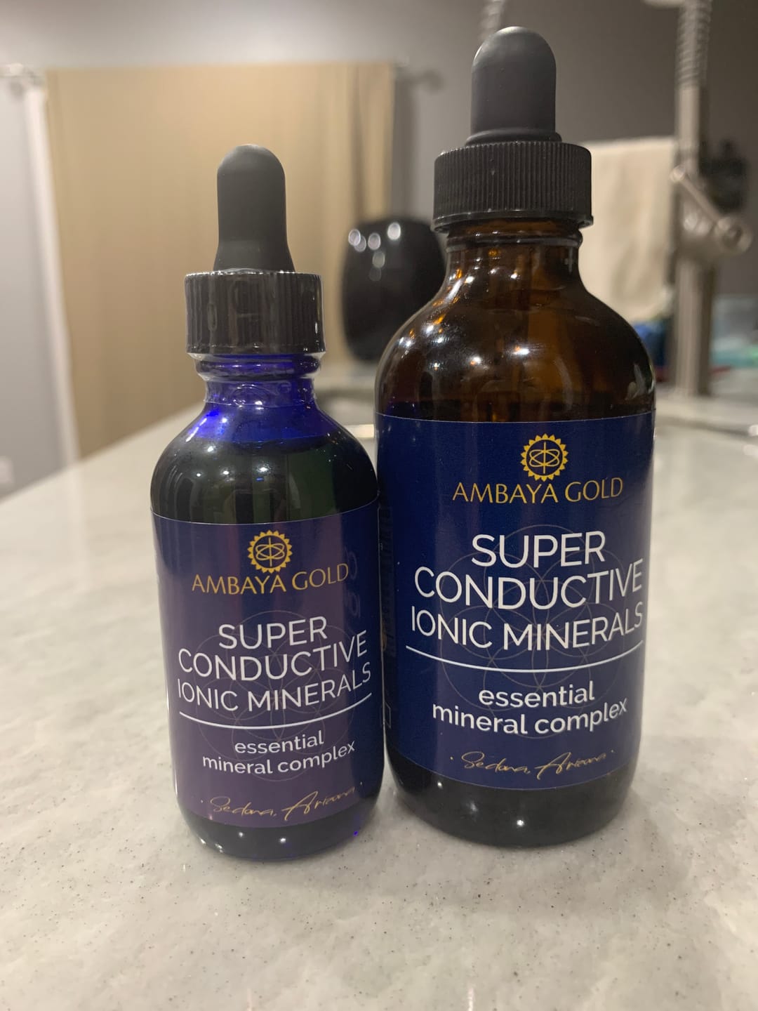 Customer photo review of Super-Conductive Ionic Minerals