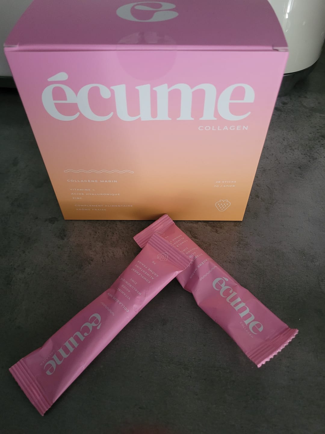 Customer photo review of Fraise - Boîte de 28 sticks