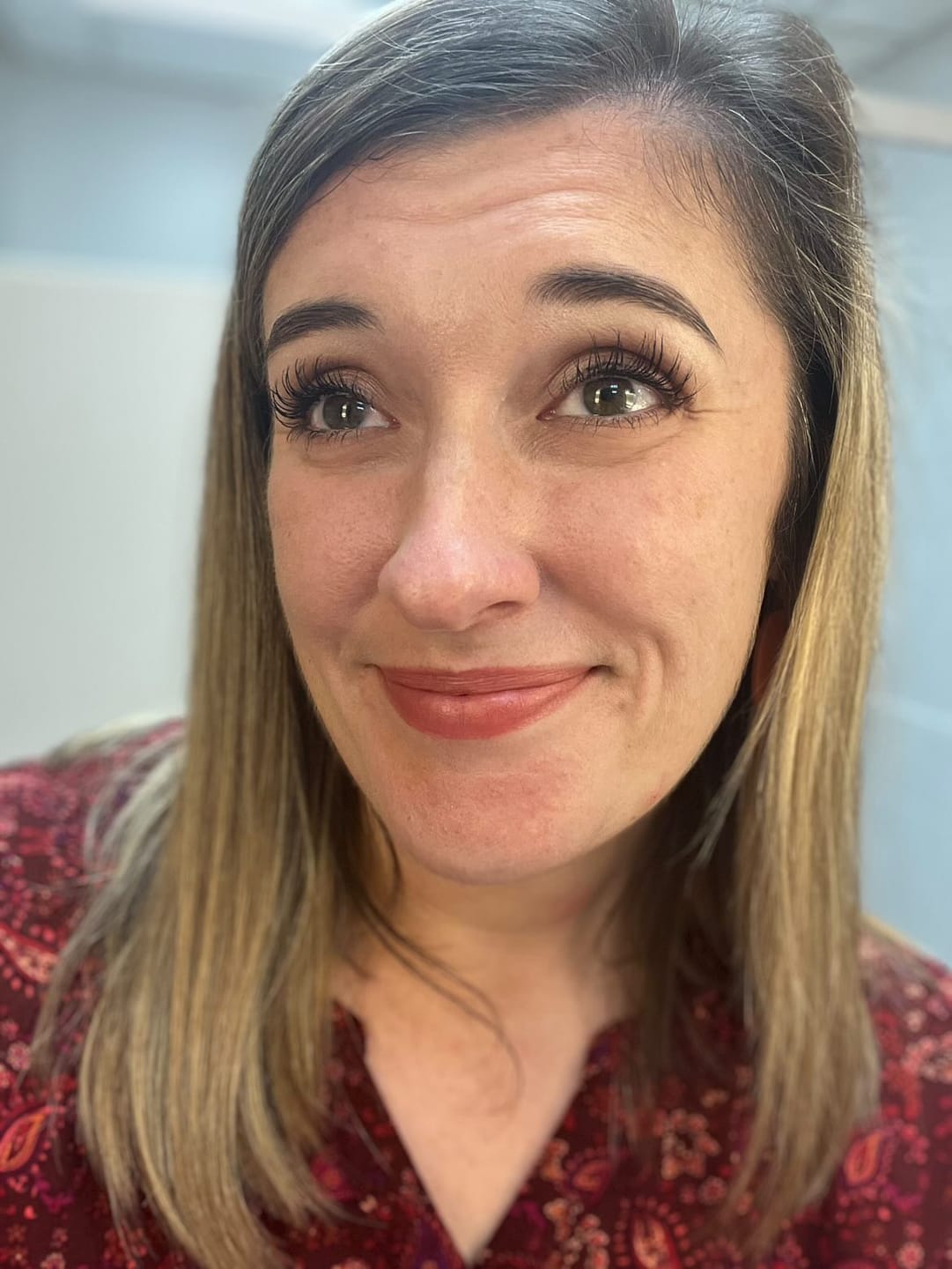 Customer photo review of Everlasting Growth Serum Mascara