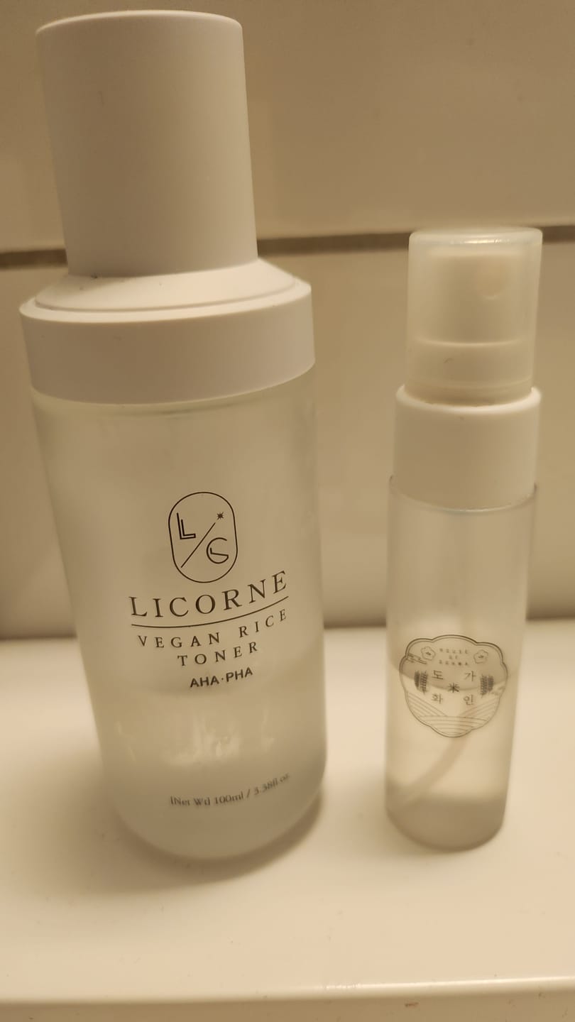 Customer photo review of Licorne Riskli Toner AHA og PHA (100ml)