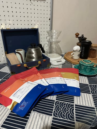 Customer photo review of House Blend Coffee Collection