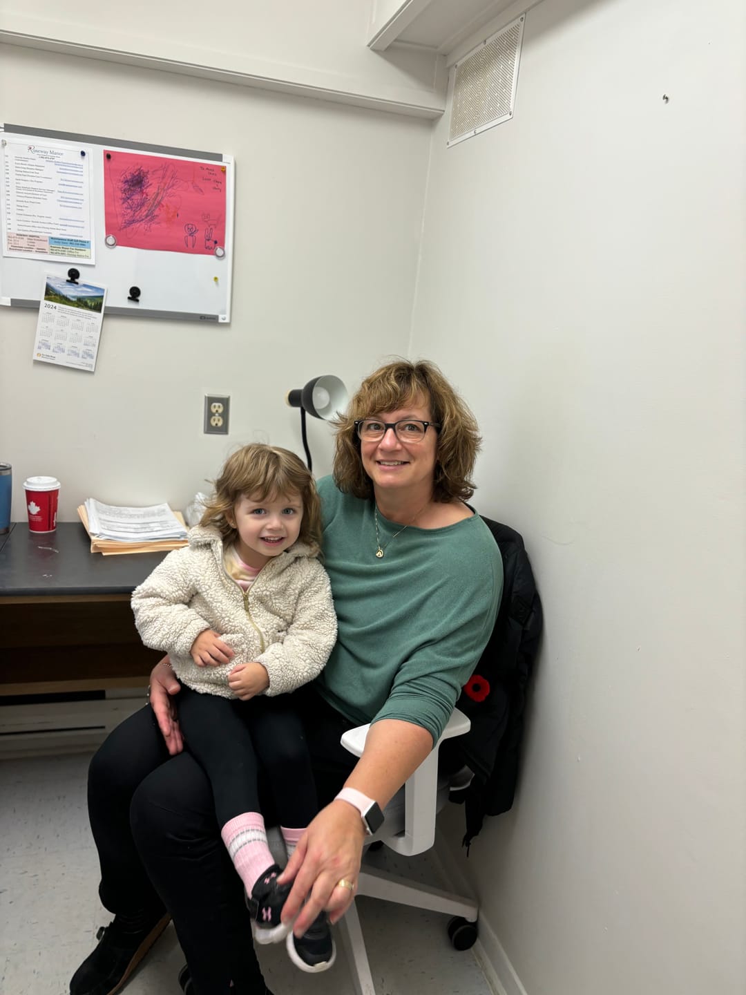 Customer photo review of Jolie All Day Slouch Top (Lagoon Green)