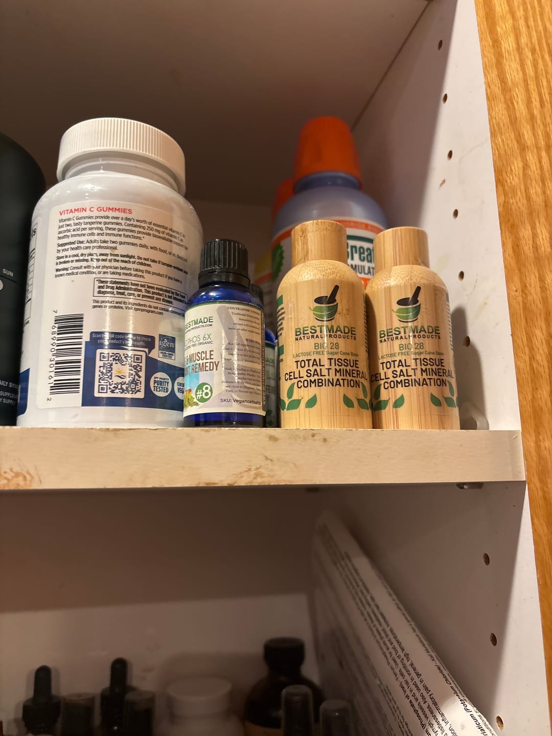 Customer photo review of Total Tissue Cell Salt Mineral Combination, BIO28 Lactose-Free - Helps Body Absorb Nutrients, Increases Energy Levels, Improves Sleep Patterns, and Restores Vitality, Vegan, 350 Pellets