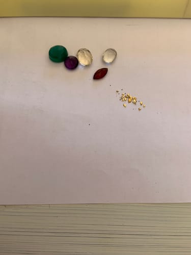 Customer photo review of Jackpot 'GOLD & PRECIOUS GEM' Panning Paydirt – Gold Prospecting Concentrate
