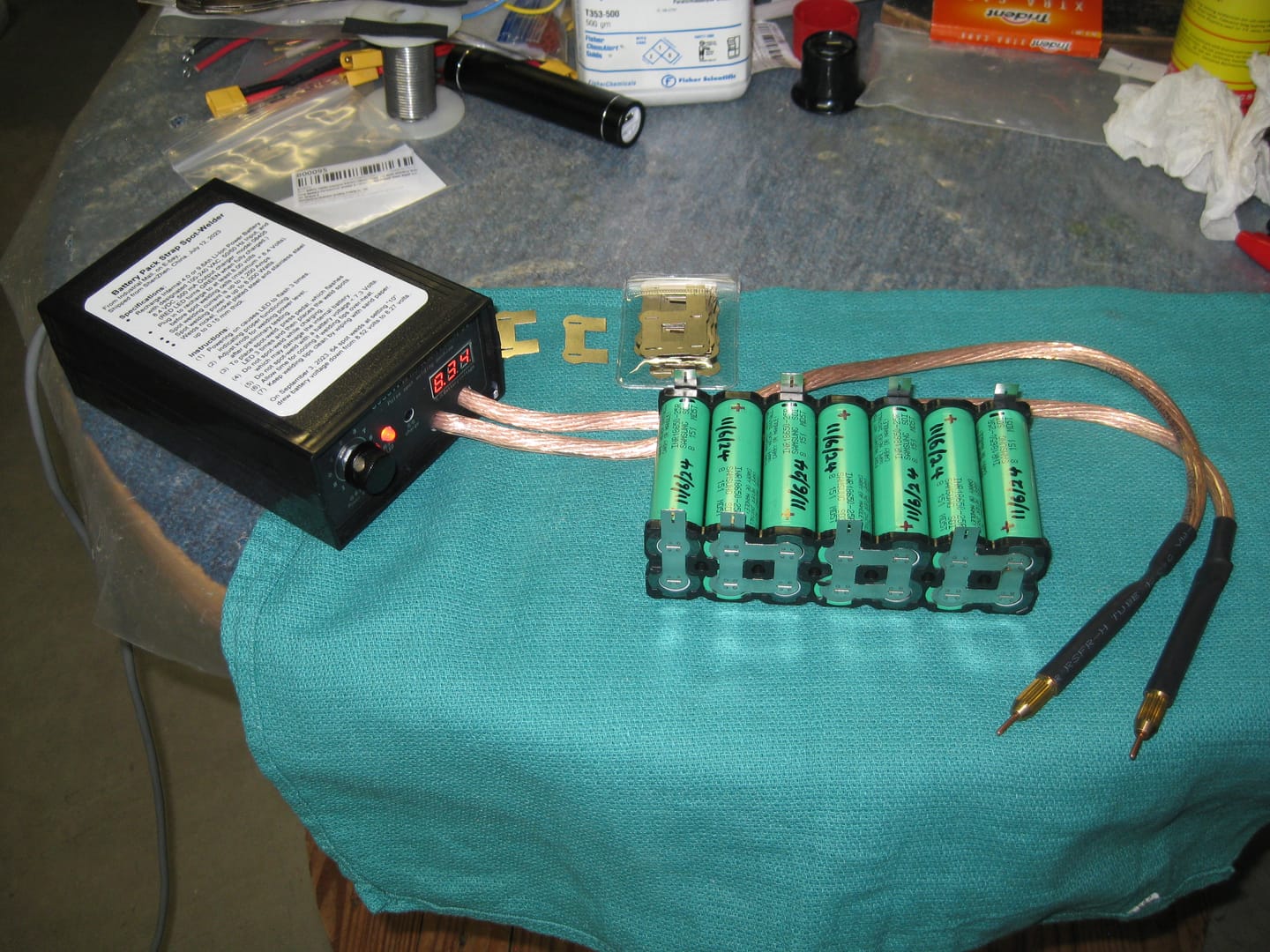 Customer photo review of Samsung 25R 18650 2500mAh 20A Battery