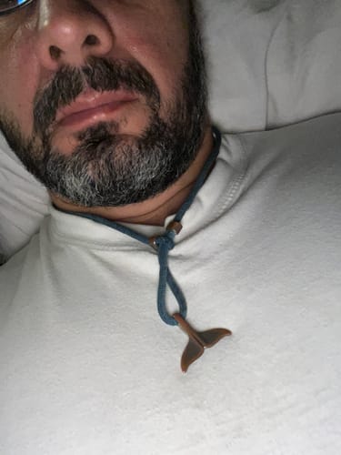 Customer photo review of Whale Tracking Bracelet