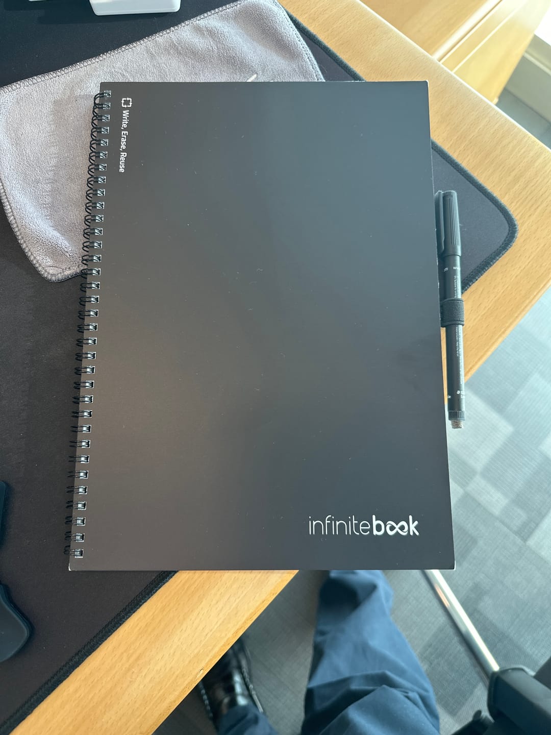 Customer photo review of Infinitebook Plain A4 Black
