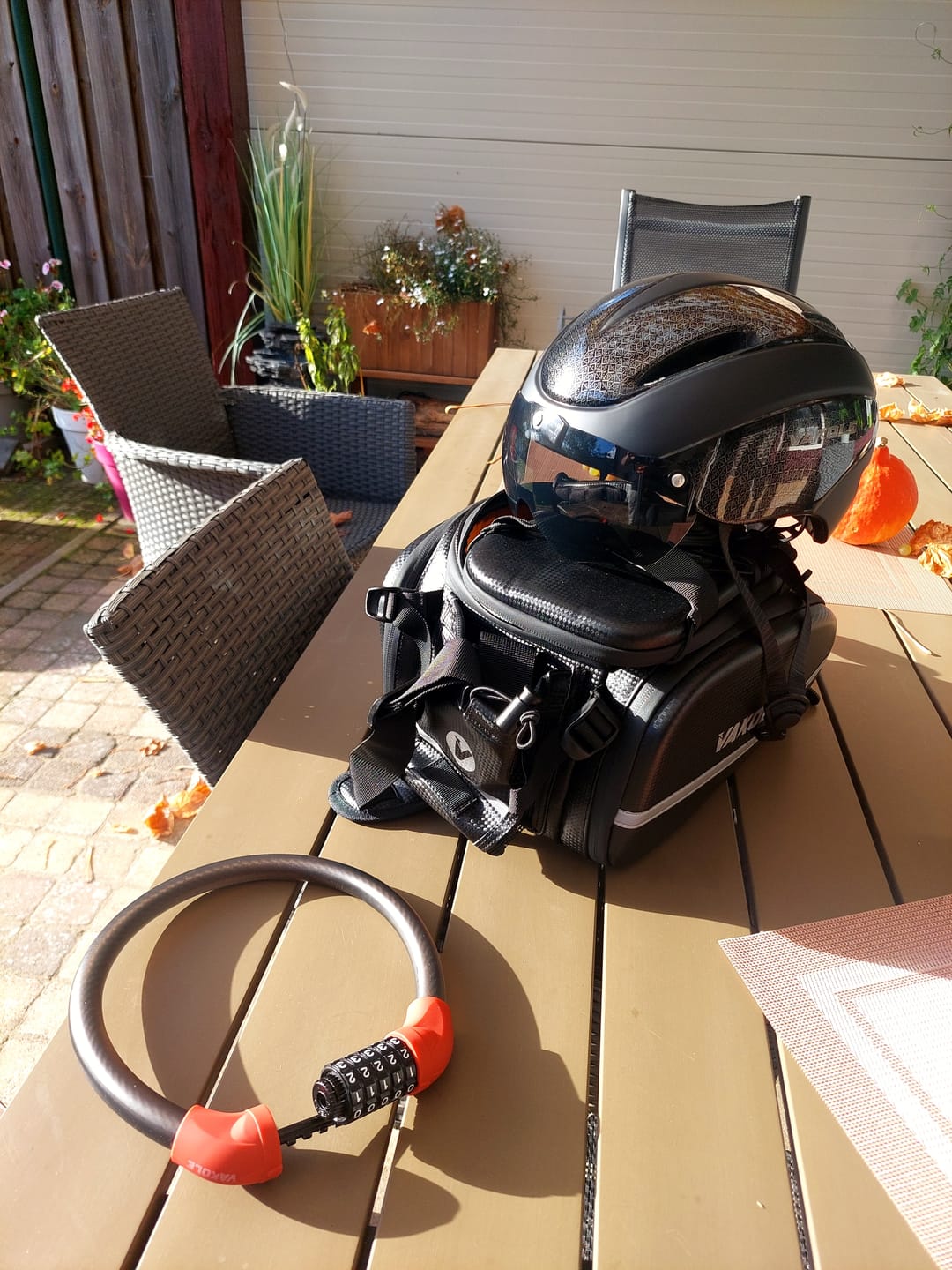 Customer photo review of Bike Accessories Combo