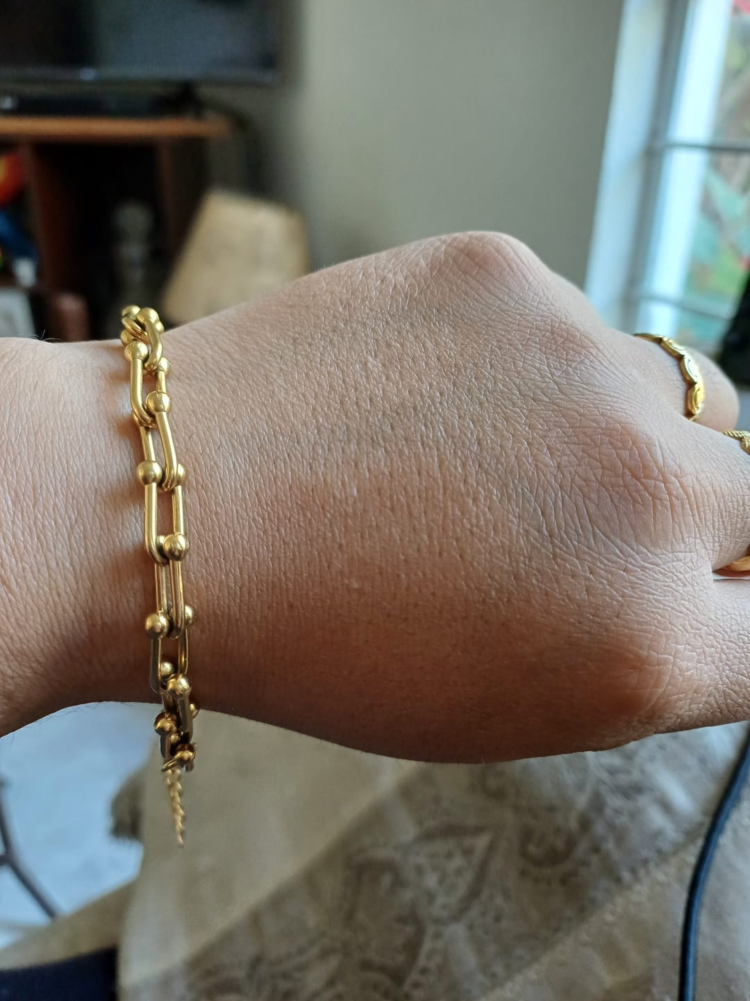Customer photo review of Pulsera Tifany