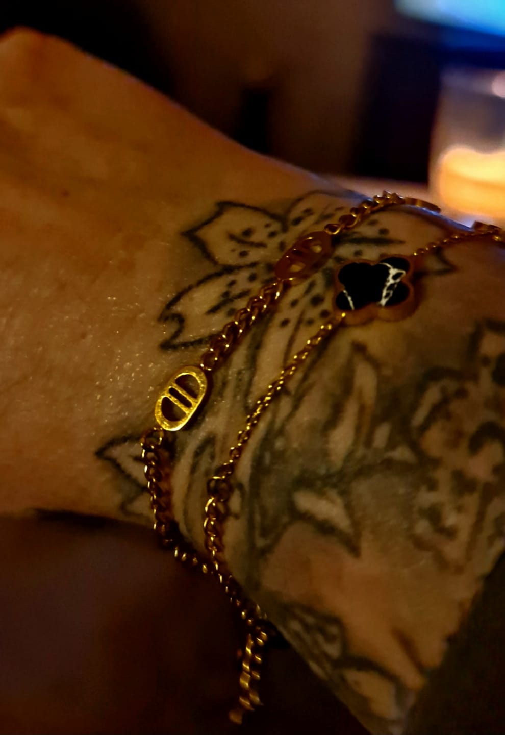 Customer photo review of Five Prestige Armband | 18K vergoldet