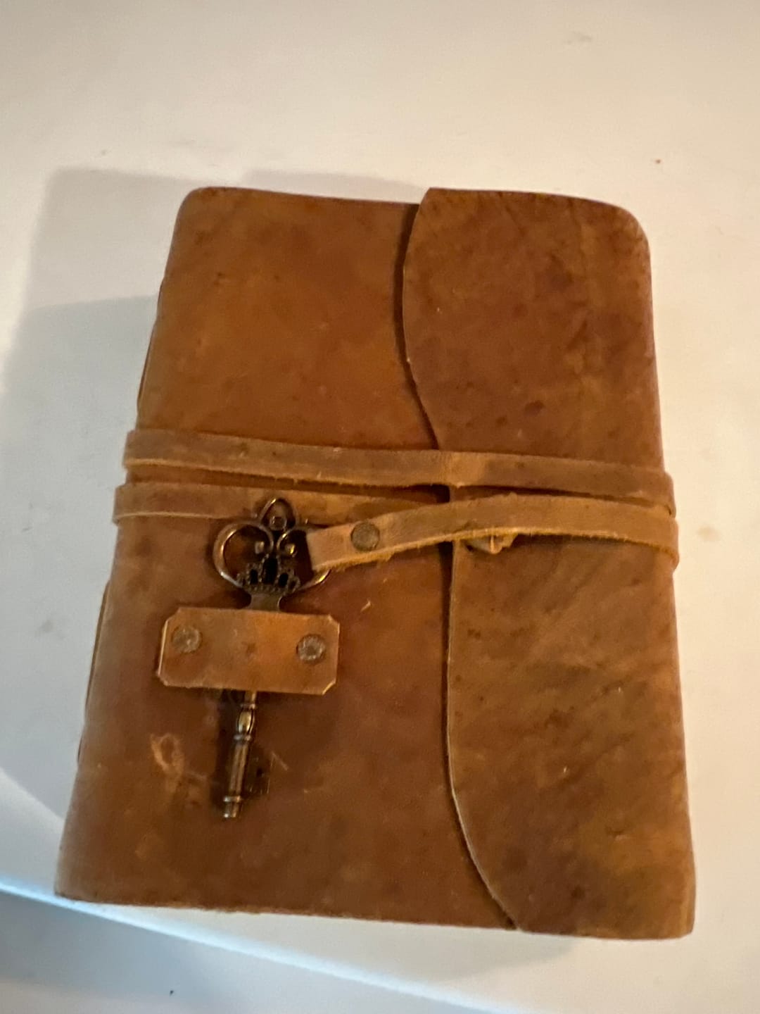 Customer photo review of Maryland Vintage Handmade Leather Journal