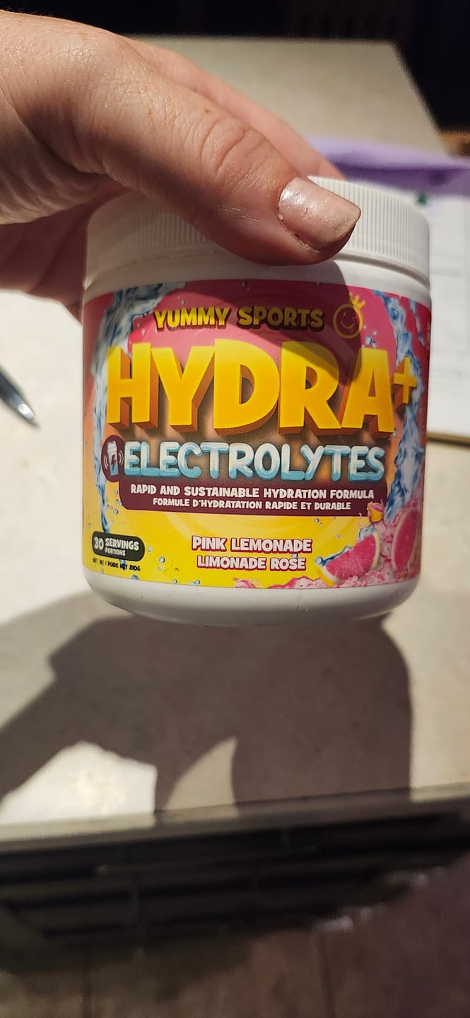 Customer photo review of Yummy Sports - Hydra+Électrolytes 210g