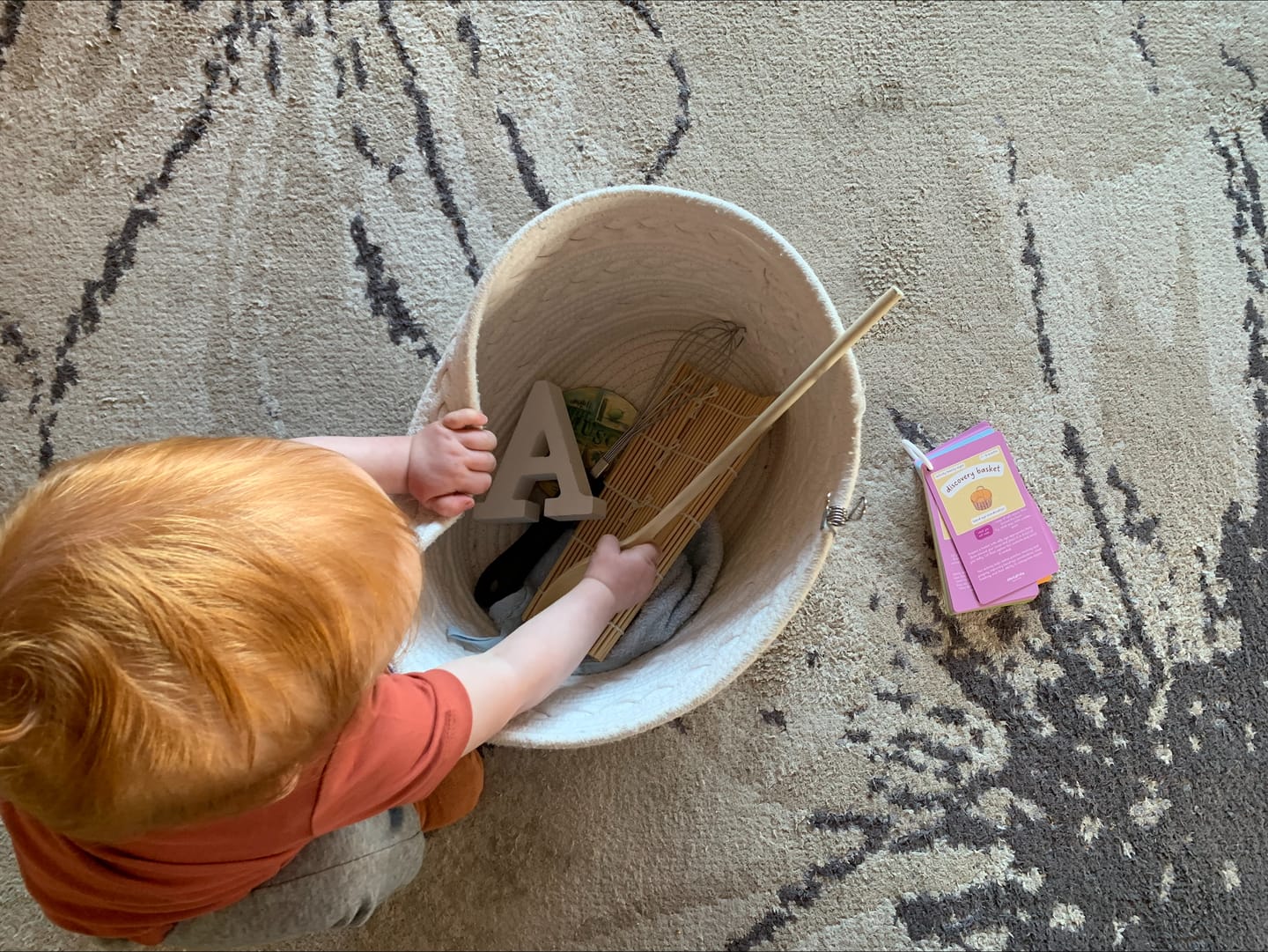 Customer photo review of Learn with Me - Baby Cards