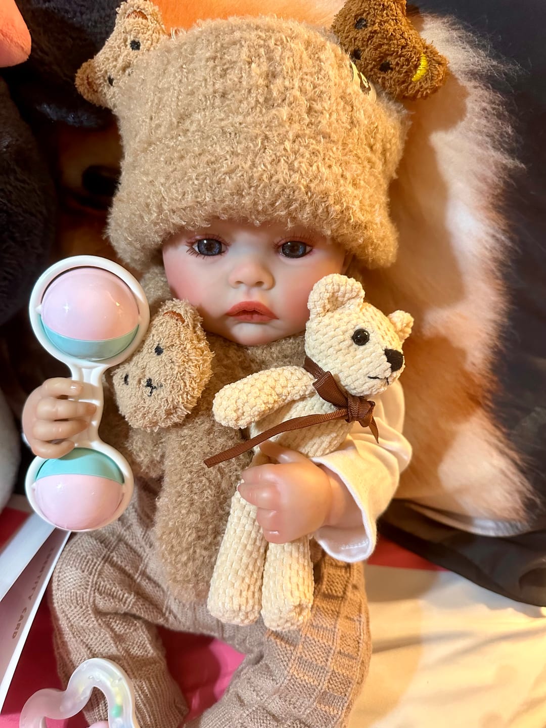 Customer photo review of Toby - Lifelike Reborn Baby Doll (20")