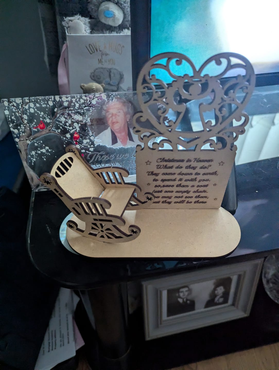 Customer photo review of "TO MY DAUGHTER, LOVE MUM" WHITE GOLD NECKLACE