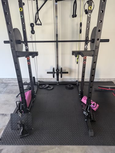 Customer photo review of K6-1.0 All-in-One Power Rack Functional Trainer