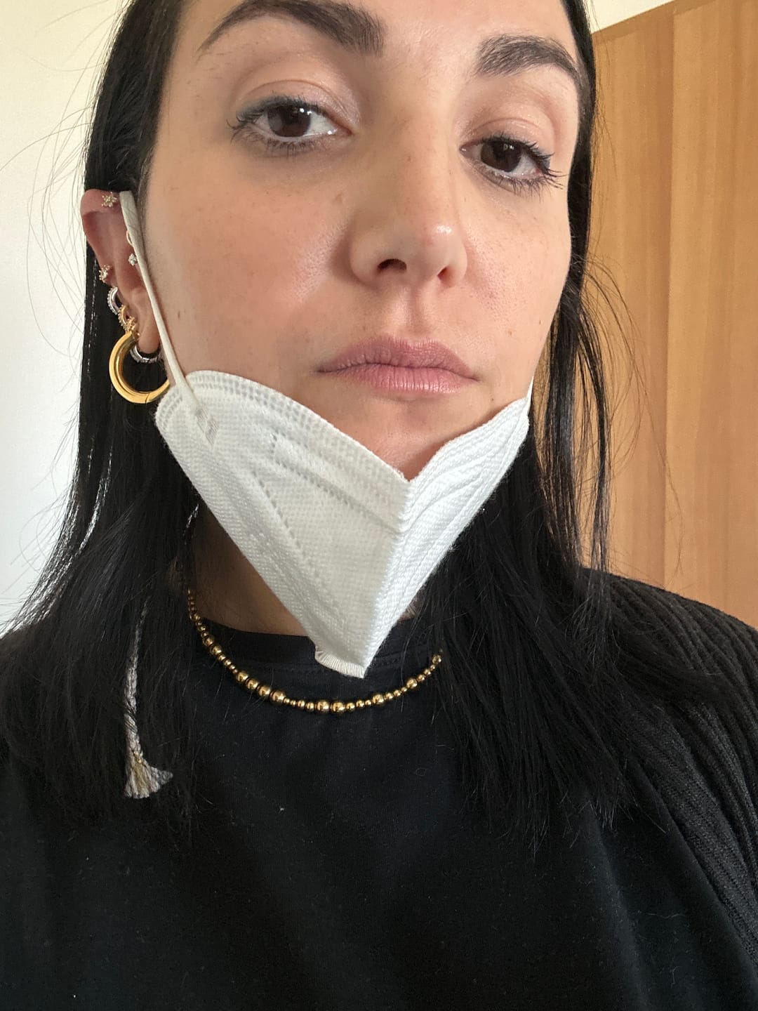 Customer photo review of Lyra Necklace