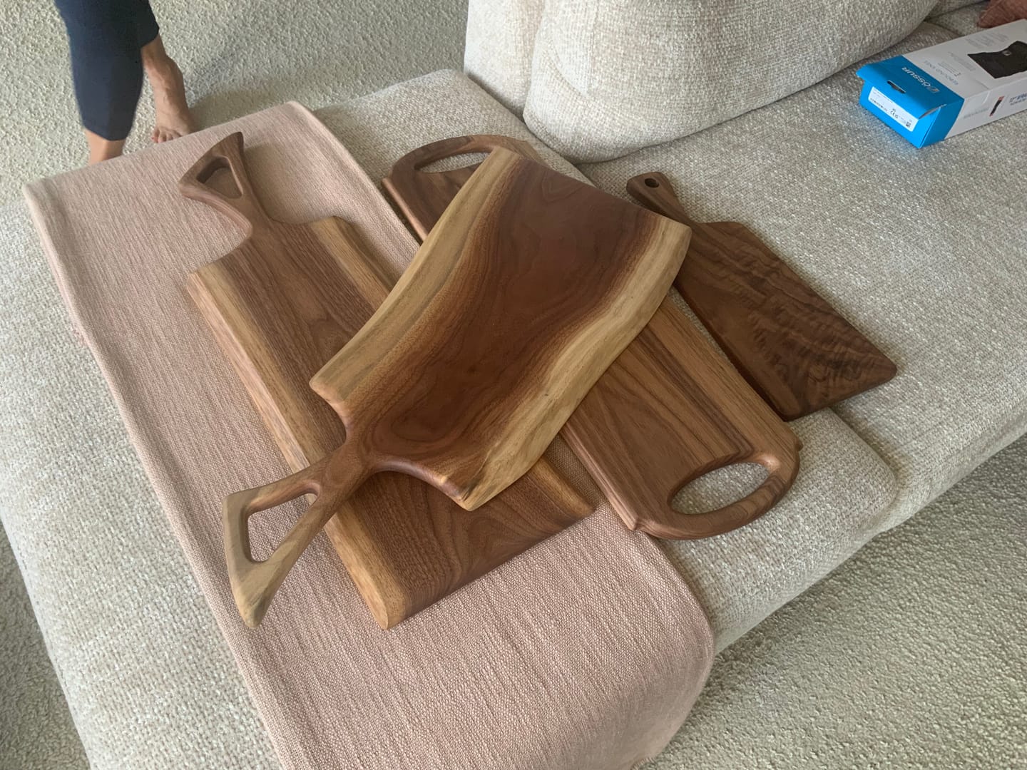 Customer photo review of Aviator Wing Handle Acrylic Router Template