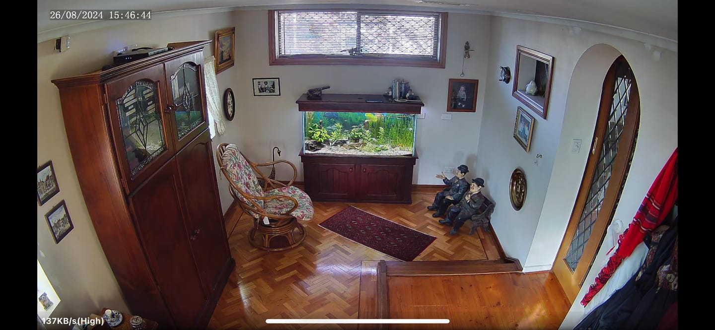 Customer photo review of Uniarch Security Camera: 8MP Dome EasyStar - IPC-D1E8-AF28K