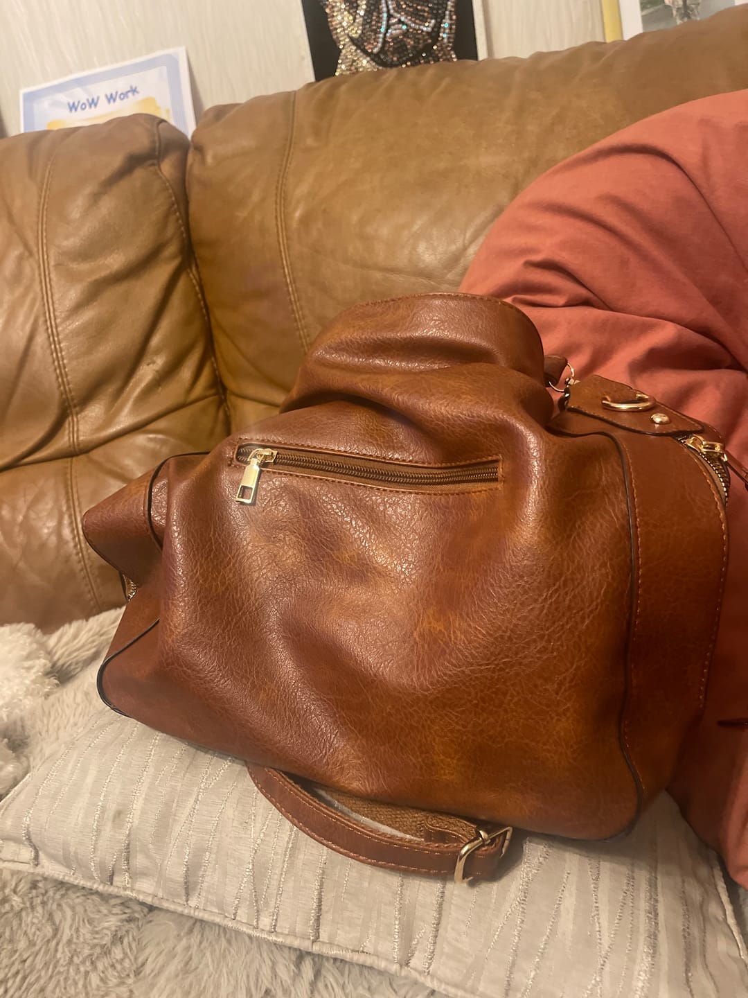 Customer photo review of Luxury Leather Hobo Handbag (Special Gift)