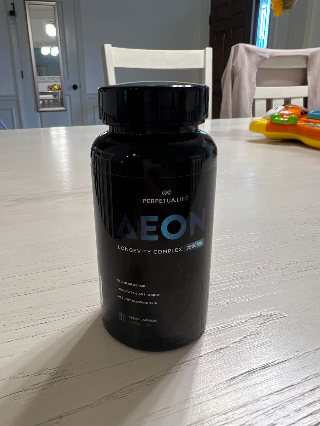 Customer photo review of 12 Bottle Bundle of AEON 3.0 - 50% OFF Sale
