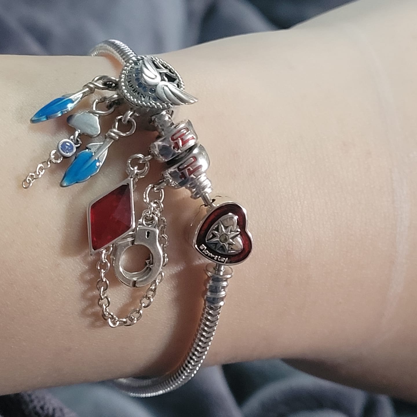 Customer photo review of PROJECT SKZ! individual charms (BACKORDER)